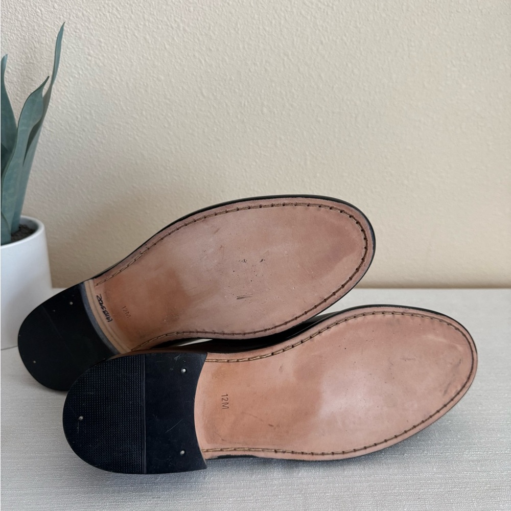 SANDRO Comfort Dress Delta Classic Black Leather Dressy Loafers - Picture 9 of 15